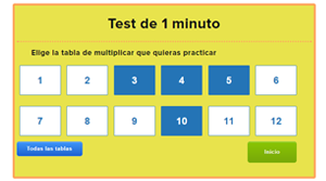 Penélope lente Varios Juegos de tablas de multiplicar en Tablasdemultiplicar.com